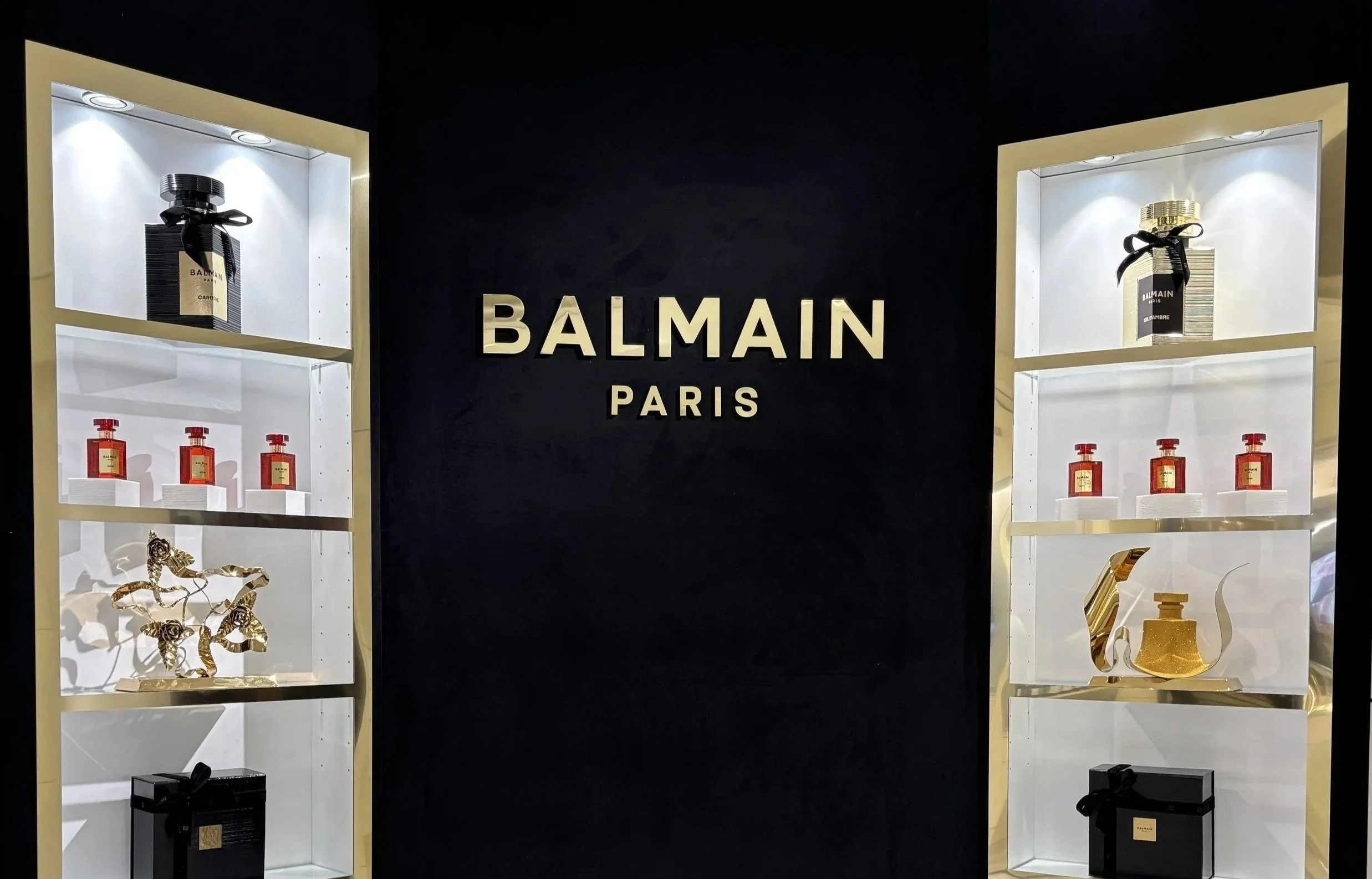 Balmain Paris Rotunda — Visual Merchandising