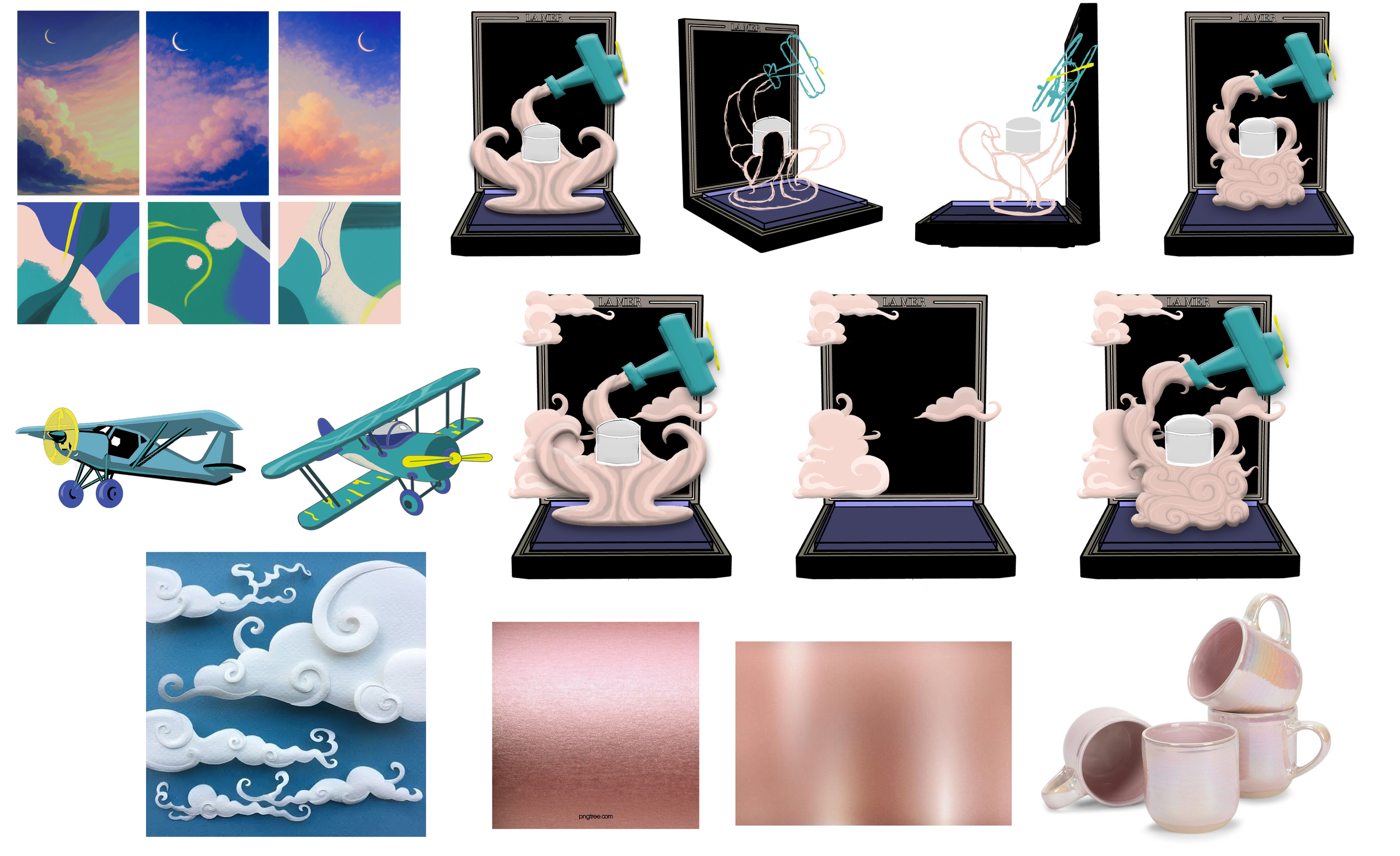Launch unit artboard layout