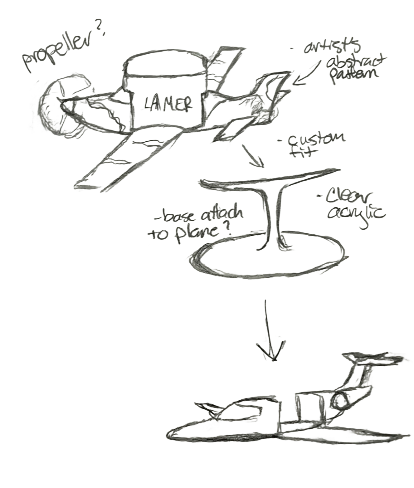 Launch unit sketch concept 1